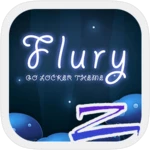 flury theme android application logo